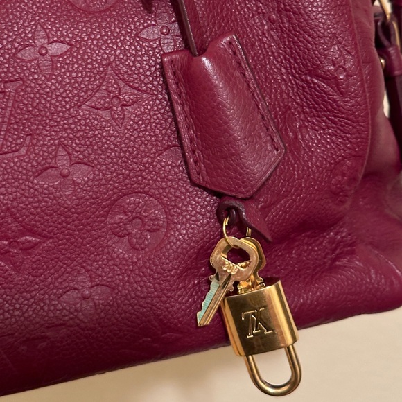 Louis Vuitton Empreinte Leather Speedy Bandouliere 25 in Aurore - Picture 4 of 17